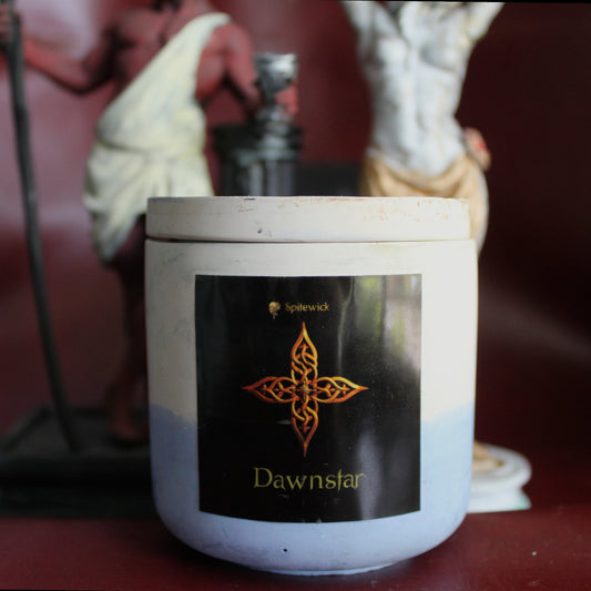 ❄️ Dawnstar Candle — A Skyrim Winter Captured in Wax ❄️