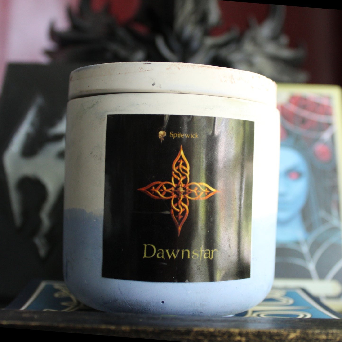 ❄️ Dawnstar Candle — A Skyrim Winter Captured in Wax ❄️