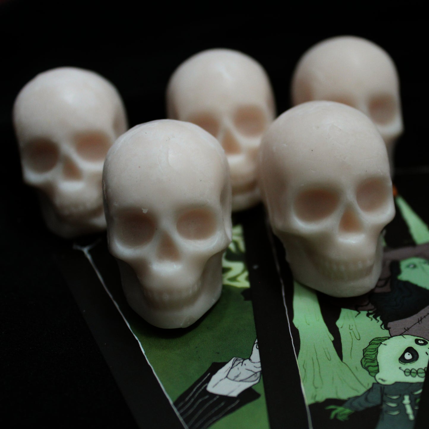 Skull Wax Melts – Gothic Fragrance for the Macabre at Heart
