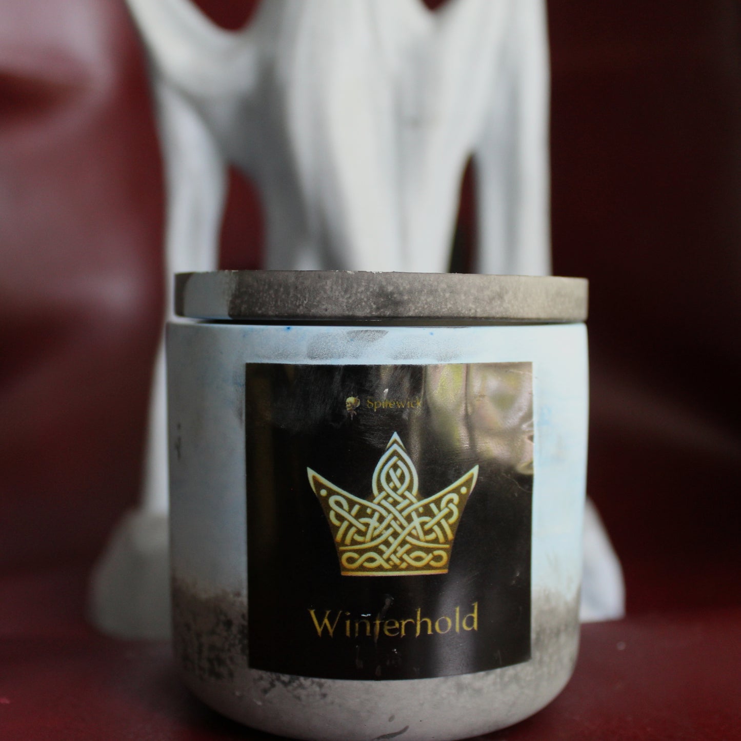 ❄️ Winterhold Candle — Where Magic Breathes ❄️