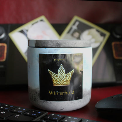 ❄️ Winterhold Candle — Where Magic Breathes ❄️