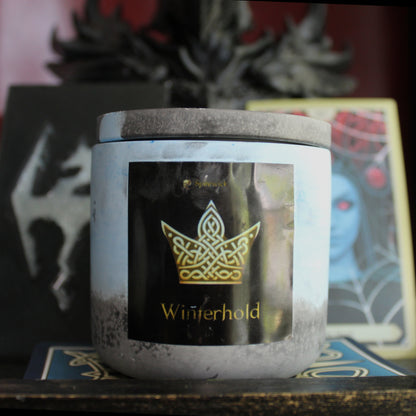 ❄️ Winterhold Candle — Where Magic Breathes ❄️